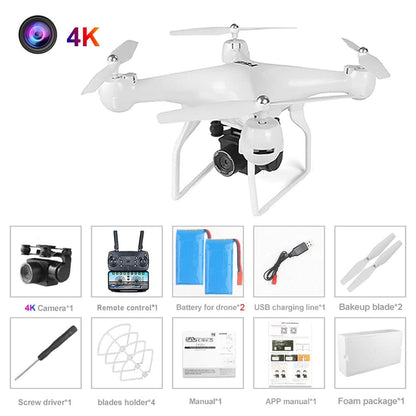 New Remote Control Drone with Camera WIFI 4K Wide-angle Aerial Photography 25 Minutes Ultra-long Life Four-axis Quadcopter Toys - RCDrone