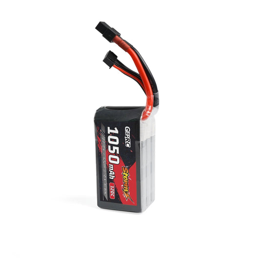GEPRC Storm 6S 1050mAh 120C Lipo FPV Battery - Suitable For 3-5Inch Series Drone For RC FPV Quadcopter Freestyle Series Drone Parts - RCDrone