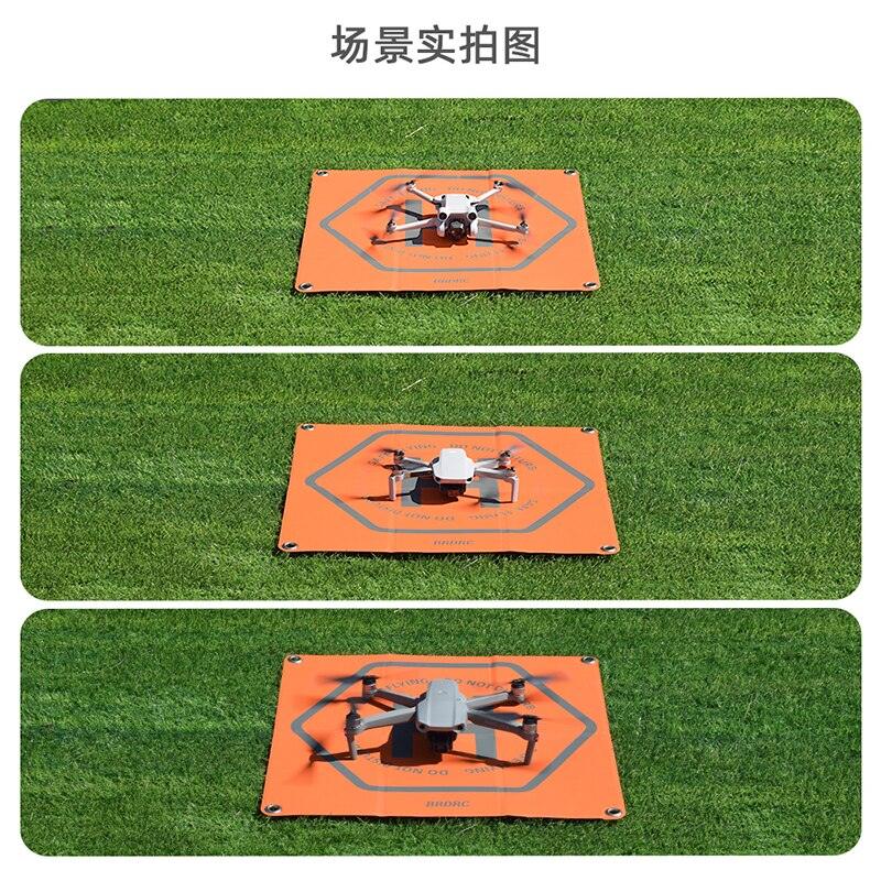 Foldable Landing Pad for DJI Mavic Mini 1/2/3 Pro/AVATA/Holy Stone/SJRC Drone Parking Apron Pad Mat Drone Accessories 50CM*50CM - RCDrone
