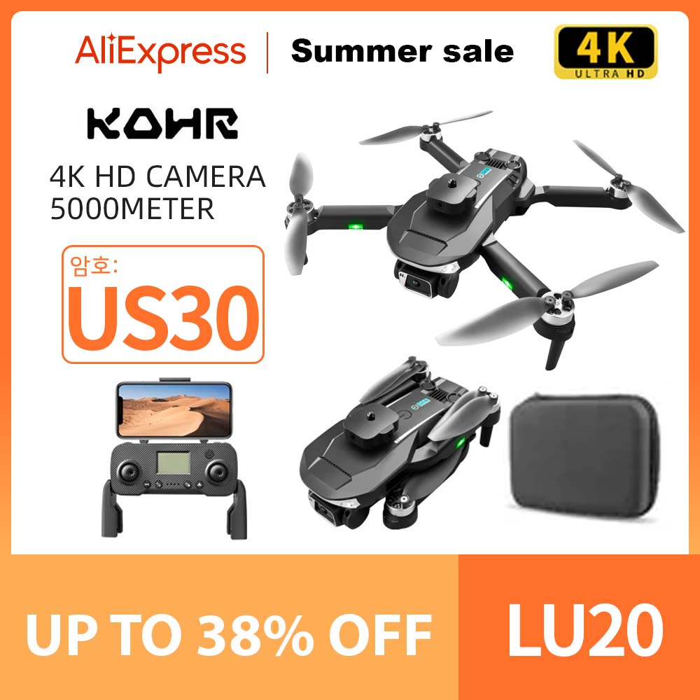 LU20 Drone, AlExpress Summer sale 4K ULTRA HD RoHR 4