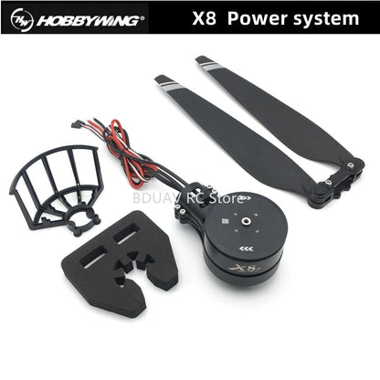 hobbywing  X8 Power System, Agricultural drone power system with integrated motor, ESC, and blades for 4-axial or 6-axial flight.