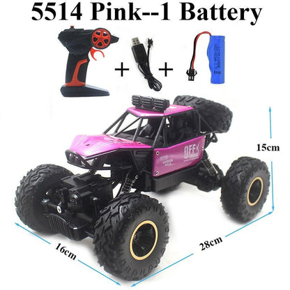 Paisible Rock Crawler 4WD 6WD Off Road RC Car Remote Control Toy Machine On Radio Control 4x4 Drive Car Toy For Boys Gilrs 5514 - RCDrone