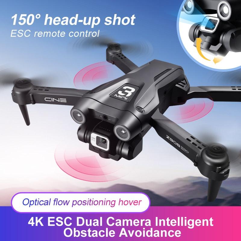 New Z908 Pro Drone 2.4G WIFI Mini Drone 4k Professional Obstacle Avoidance Helicopter Remote Control Quadcopter RC Drone Toy - RCDrone