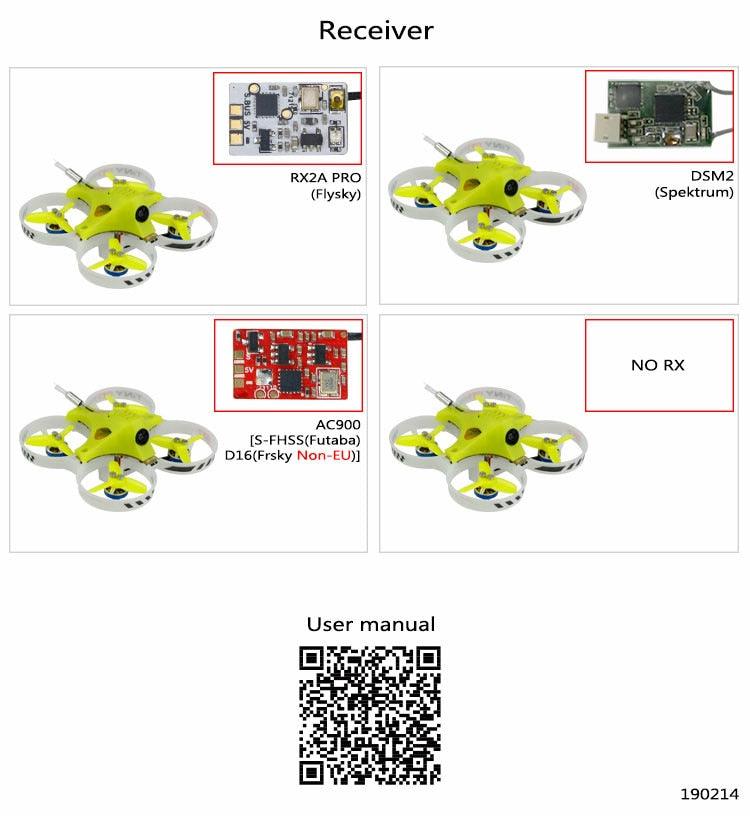 KINGKONG/LDARC TINY GT7/GT8 2019 V2 2S FPV Racing Drone Betaflight F3 10A Blheli_S 800TVL Cam 5.8G 25mW VTX 2S - RCDrone