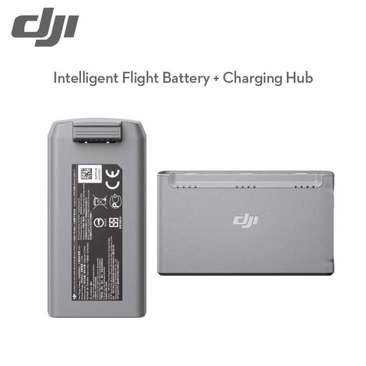 DJI Mavic Mini 2 Battery - Original Intelligent Flight Battery & Mini 2 Two Way Charging Hub Accessories for Mini 2/Mini SE Drone Modular Battery - RCDrone