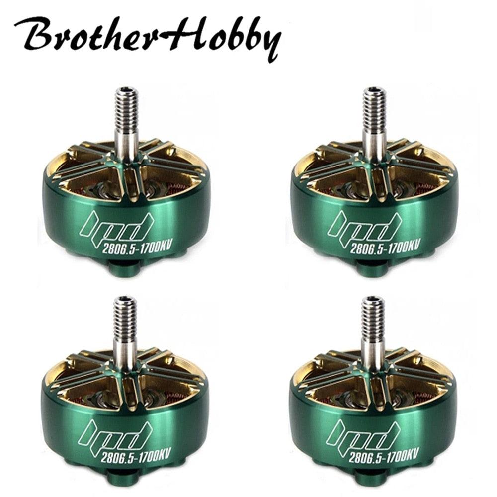 Brotherhobby LPD 2806.5 1300KV / 1700KV 4-6S Brushless Motor 7-9inch propeller for RC FPV Racing Drone Multicopter - RCDrone