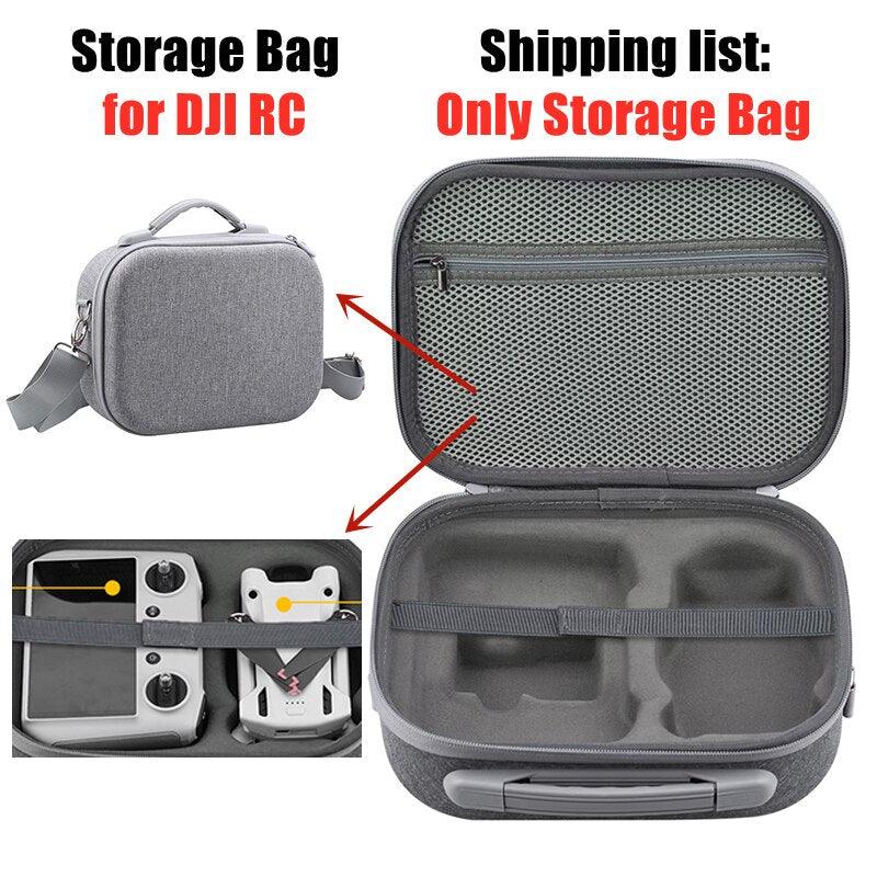 Storage Bag For DJI Mini 3 Pro - Carrying Case Remote Controller Battery Drone Body Portable Shoulder Bag Drone Accessories - RCDrone