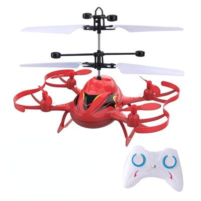 Two-Channel Suspension RC Helicopter Drop-resistant Induction Suspension Aircraft Charging Light Aircraft Kids Toy Gift for Kid - RCDrone