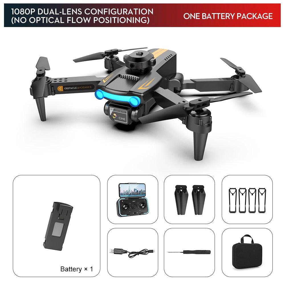 4K Dual-Camera Pro GPS Drone (3-Pack Battery)