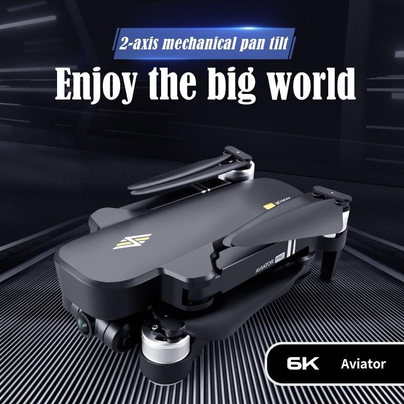 8811 Pro Drone - 6k HD Mechanical Gimbal Camera 2km Distance 5G Wifi Gps System Supports 32G TF Card Drones Professional Camera Drone - RCDrone