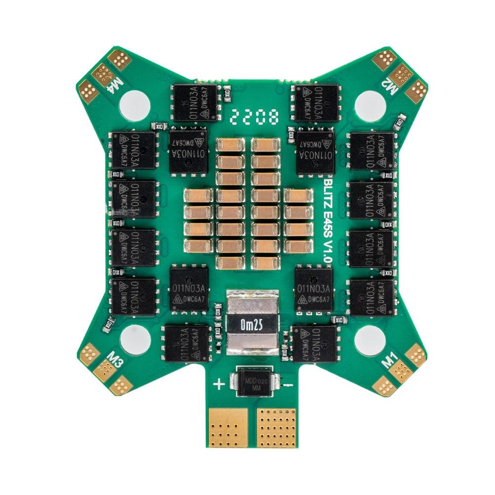 iFlight BLITZ E45S 4-IN-1 45A 2-6S ESC with 30.5*30.5mm/Φ4mm Mounting Holes for FPV - RCDrone