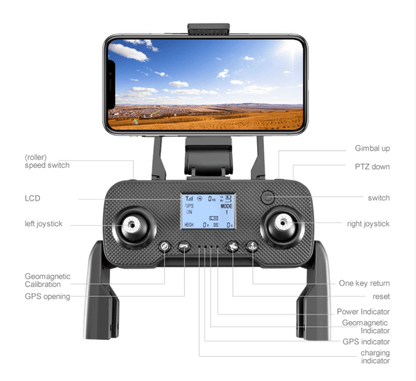 RG106 Pro/Max ドローン用送信機 内蔵バッテリー – RCDrone RG106 Pro/Max ドローン用送信機 内蔵バッテリー – RCDrone