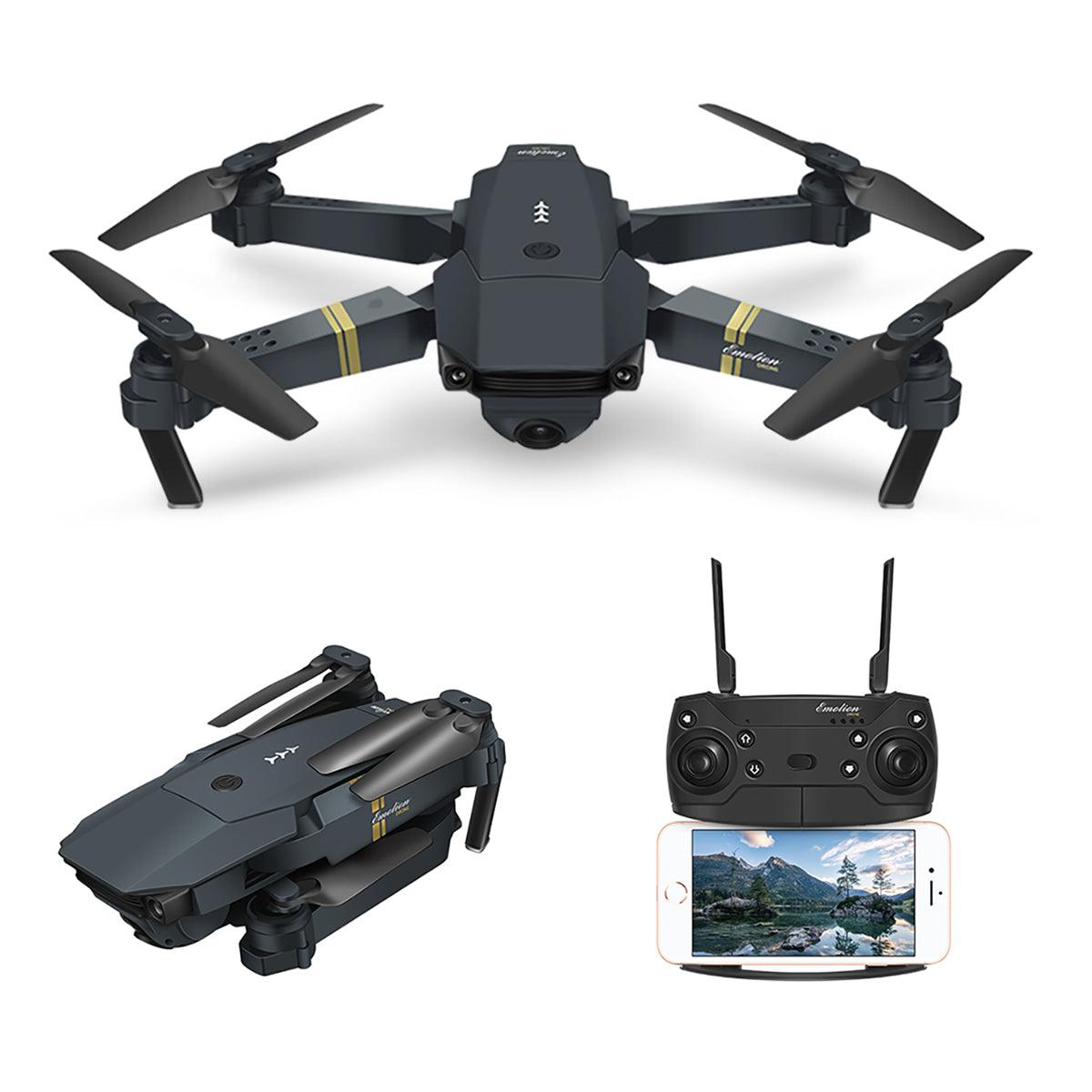 EACHINE E58 Drone With Dual Camera 2MP Wide Angle WIFI FPV Foldable RC Drone Quadcopter - RCDrone