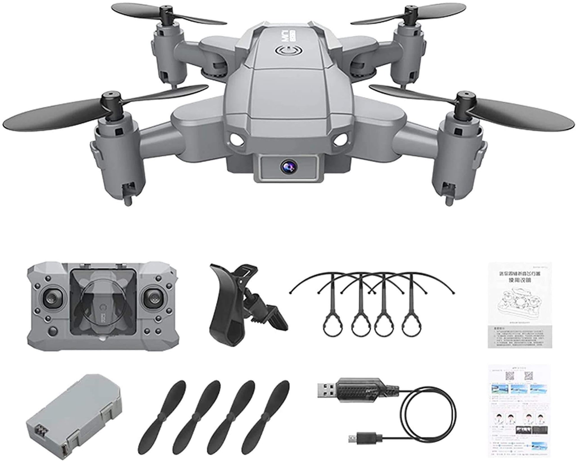 KY905 Mini Drone With Camera Foldable Drone 4K HD Drone with LED drone helicopter toy Mini Drone - RCDrone