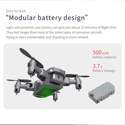 KY905 Mini Drone With Camera Foldable Drone 4K HD Drone with LED drone helicopter toy Mini Drone - RCDrone